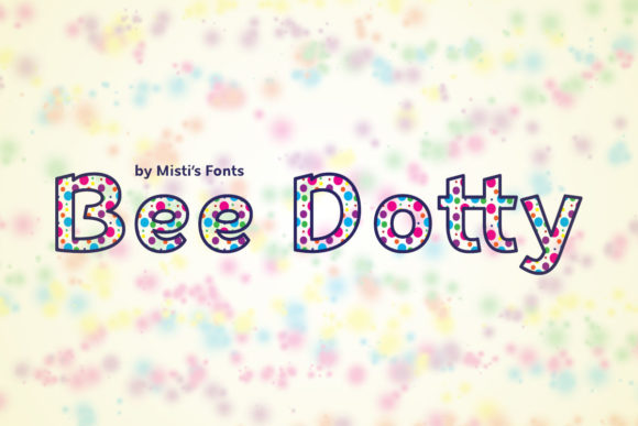 Bee Dotty: A Playful Font for Digital Creativity