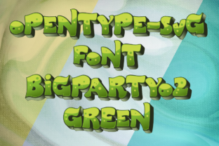 Big Party O2 Green: A Font That Speaks Volume in Every Campaign