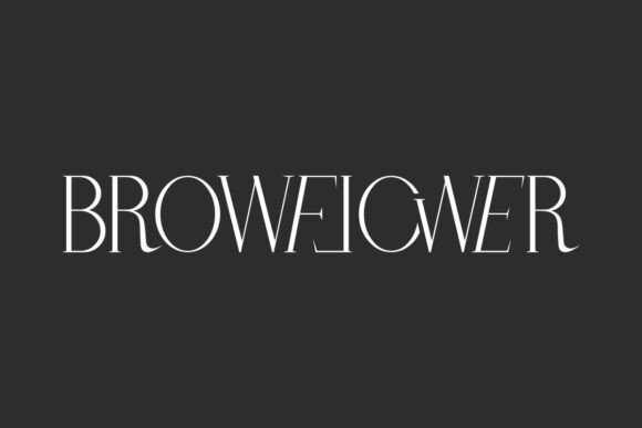 Browflower: A Serif Font That Elevates Branding with Elegance