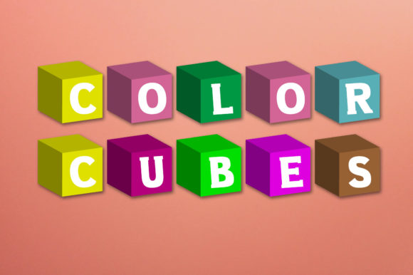 Color Cubes: The Font That Brings Joy to Every Campaign