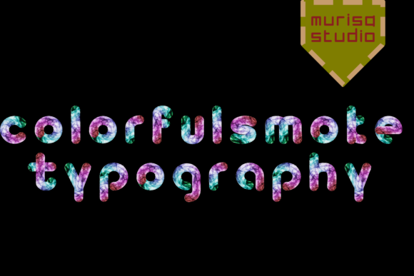 Colorfulsmoke: A Font That Adds Color to Your Design