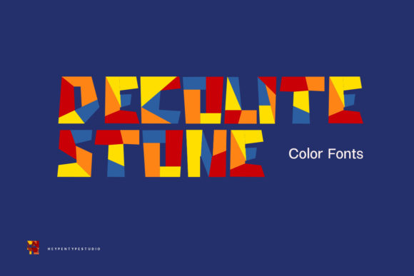 Decolite Stone: A Font for Digital Design Magic