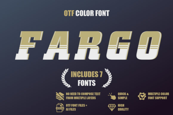 Fargo Font for Web Design Projects