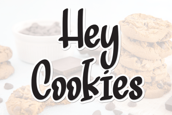 Hey Cookies: The Font That Elevates Your Brand