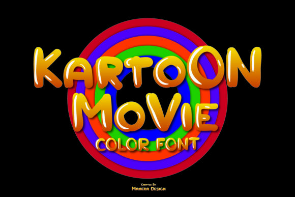 Kartoon Movie: A Vibrant Font for Dynamic Digital Campaigns