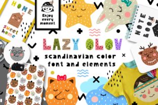 Lazy Olov: A Playful Scandinavian Font for Branding