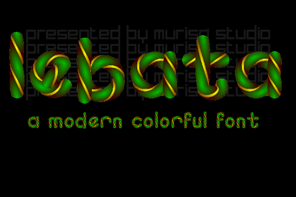 Lebata: A Playful Font for Professional Branding