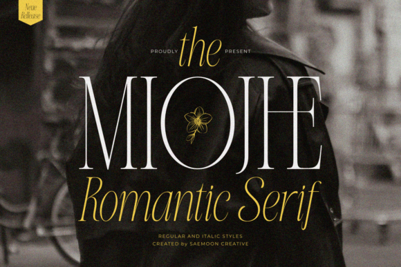 Miojhe: A Serif Font for Timeless Editorial Design