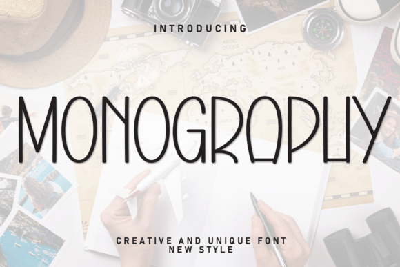 Monography: A Handwritten Font for Digital Design