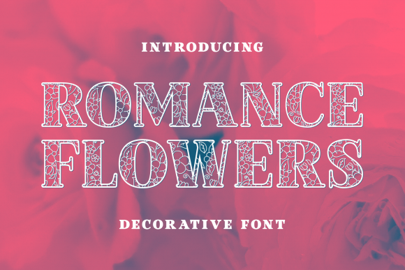 Romance Flowers: A Delicate Serif for Editorial Elegance