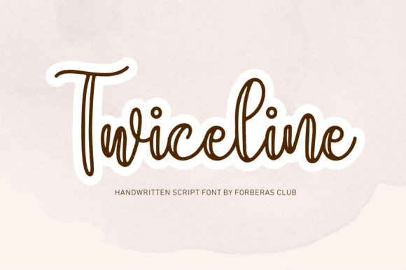 Twiceline: A Handwritten Font That Elevates Web Design