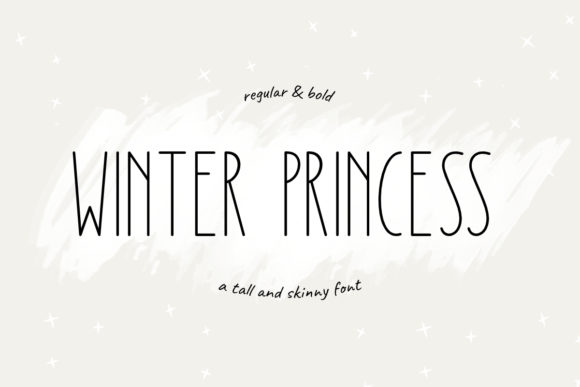 Winter Princess: A Font That Speaks Clearly in the Digital Noise
